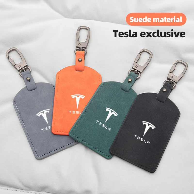 Car Card Key Cover NFC Sensing Keys Bag Accessories For Tesla Model 3 Model S Model X Model Y Cybertruck Roadster SpaceX #1