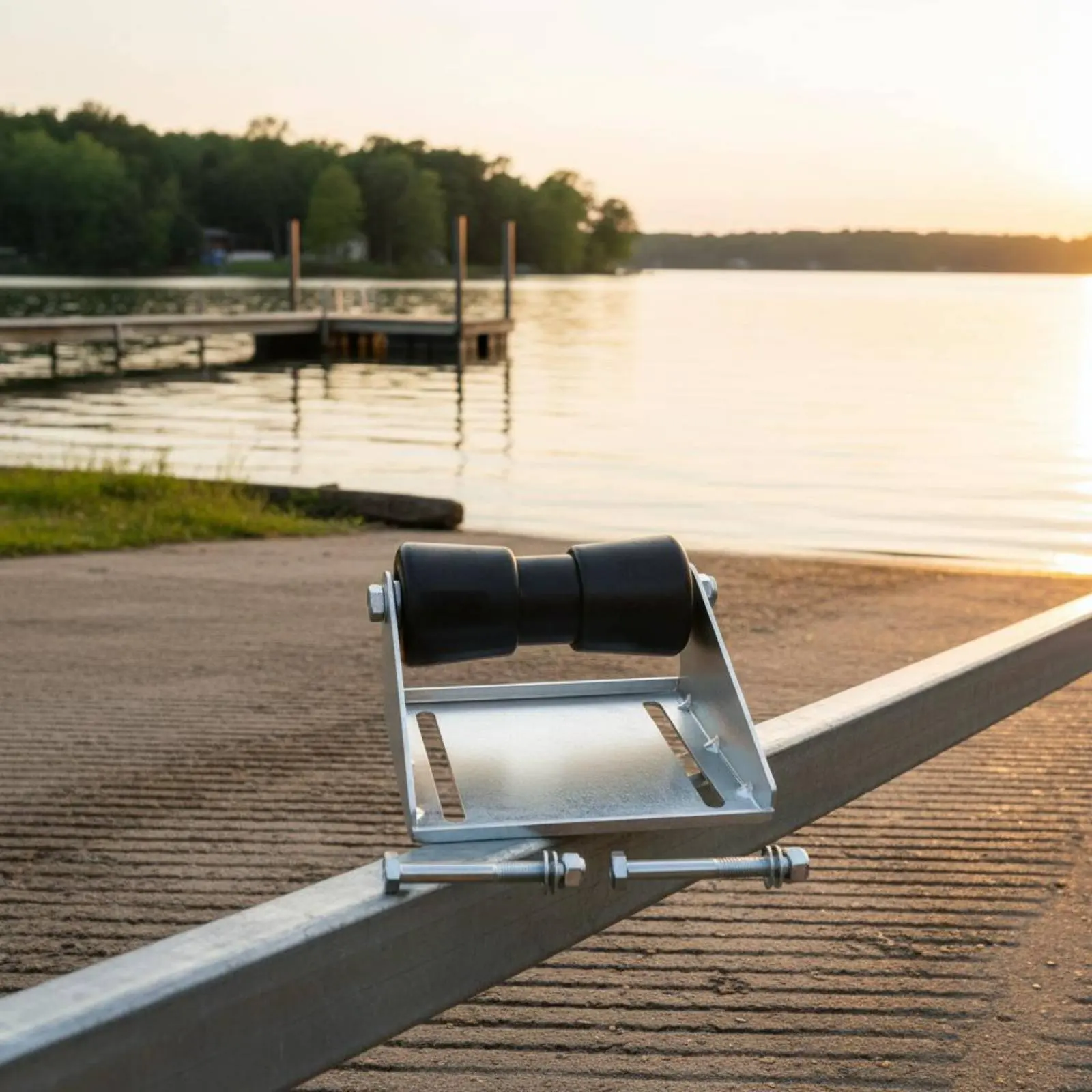 8 Inch Kayak Hauling Roller Bracket Corrosion Resistant Boat Hauling Roller Bracket Marine Hardware Effortless Launch And