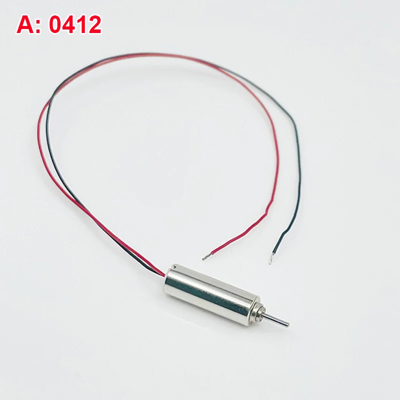 3V-3.7V 0408 / 0412 Mini Coreless DC Motor 4mm*8mm 4mm*12mm Micro Electric Motor UAV RC FPV Drone Quadcopter Toy Engine