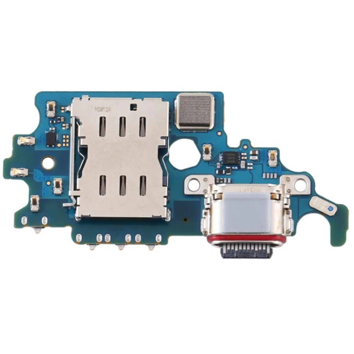 2025+For Galaxy S21 5G SM-G991U (الإصدار الأمريكي) لوحة منفذ الشحن
