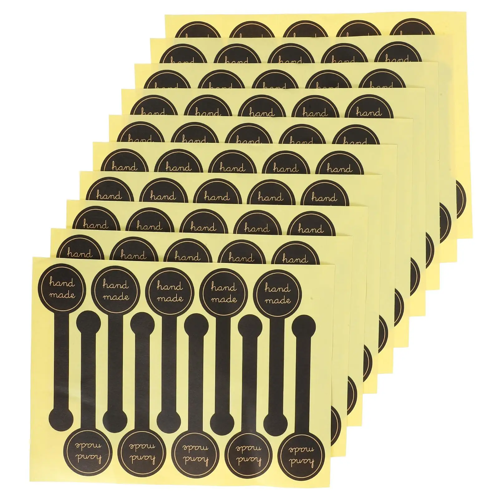 

100 Pcs Seal Sticker for Packaging Cake Bread Cookie Artisan Soap Jewelry Party Favors Bake Sales School Parties Food Sealing