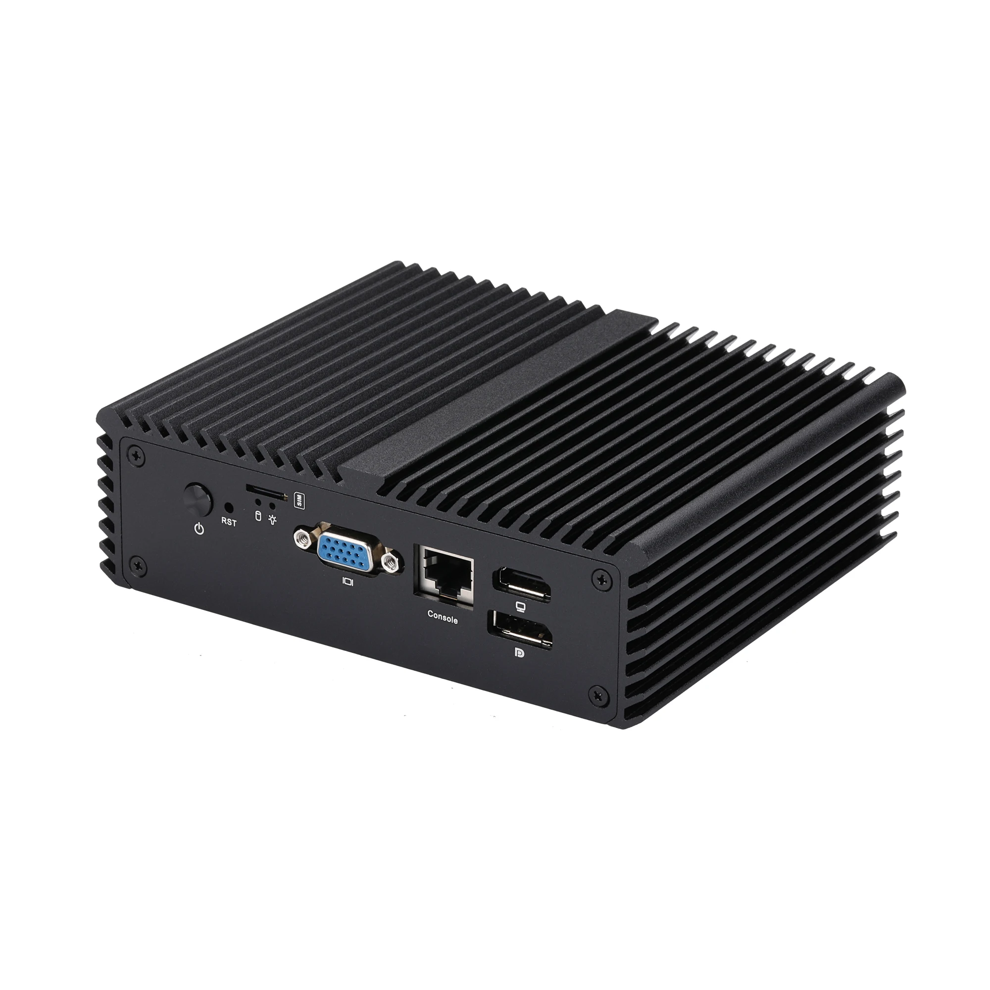 Imagem -04 - Qotom Q10821g5 Mini pc 5*2.5glan Celeron J6412 Aes-ni 2ghz 2usb3.0 Rj45 com dp Vga Proxmox Pfsense Firewall Router Mini pc