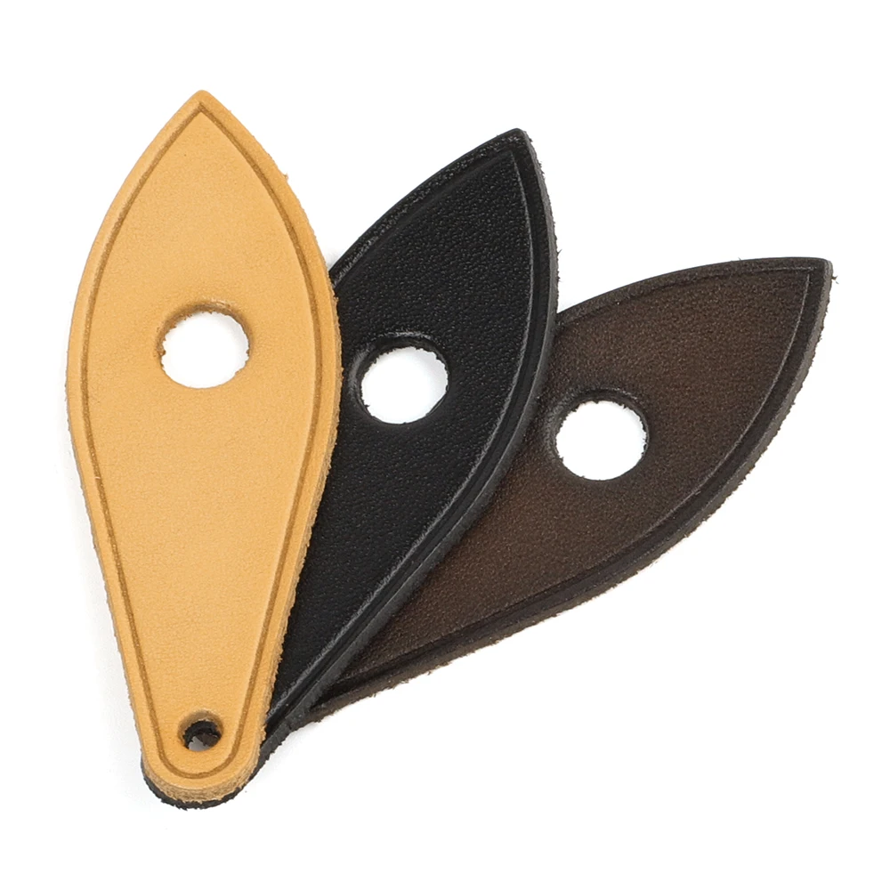 2 قطعة DIY بها بنفسك جلد طبيعي البريدي مجتذب استبدال سستة رؤساء ل نانو سبيدي الأمتعة على ظهره سترة حقيبة الملحقات