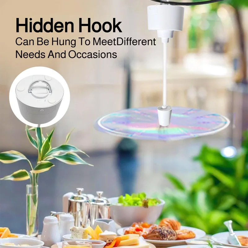 

Fly fan portable mosquito repellent fan for camping and picnic to repel mosquitoes and flies kitchen