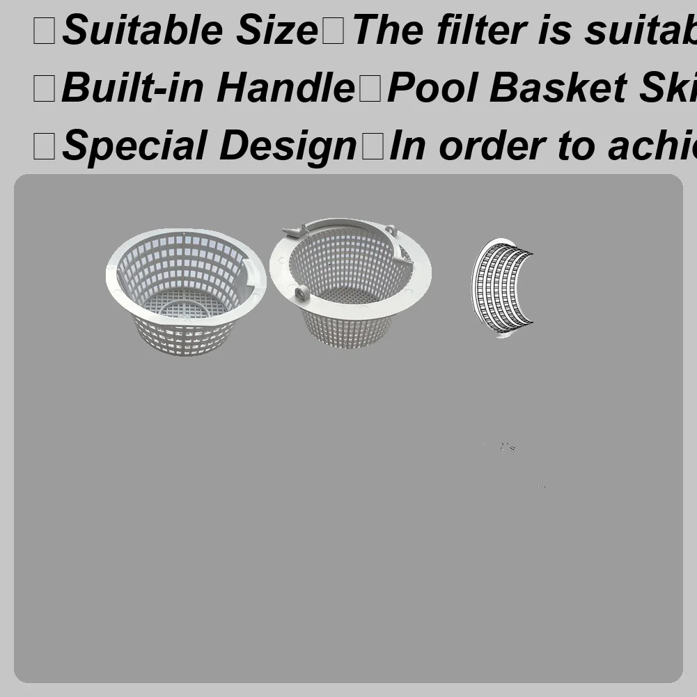 

Aboveground Pool Skimmer Basket Inground Pools Replacement Skimmer Basket With Handle Pool Supplies Skimmer drop shipping