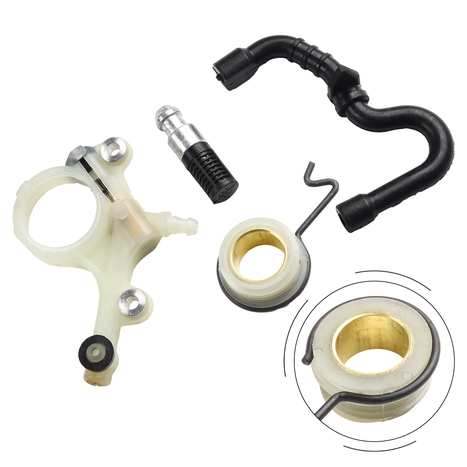 Pompa olio Ingranaggio a vite senza fine Oliatore Kit per MS271 MS291 MS 271 Motosega 1141 640 3203 Motosega Tosaerba Parti di utensili elettrici da giardino