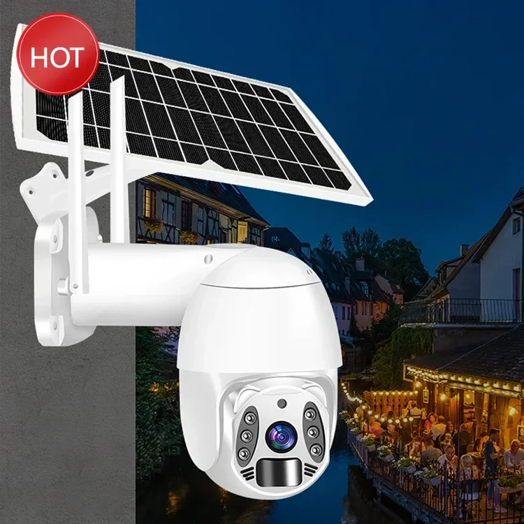 

Factory HD Supply 4G Wireless Solar Panel Power Security Surveillance Solar Camera
