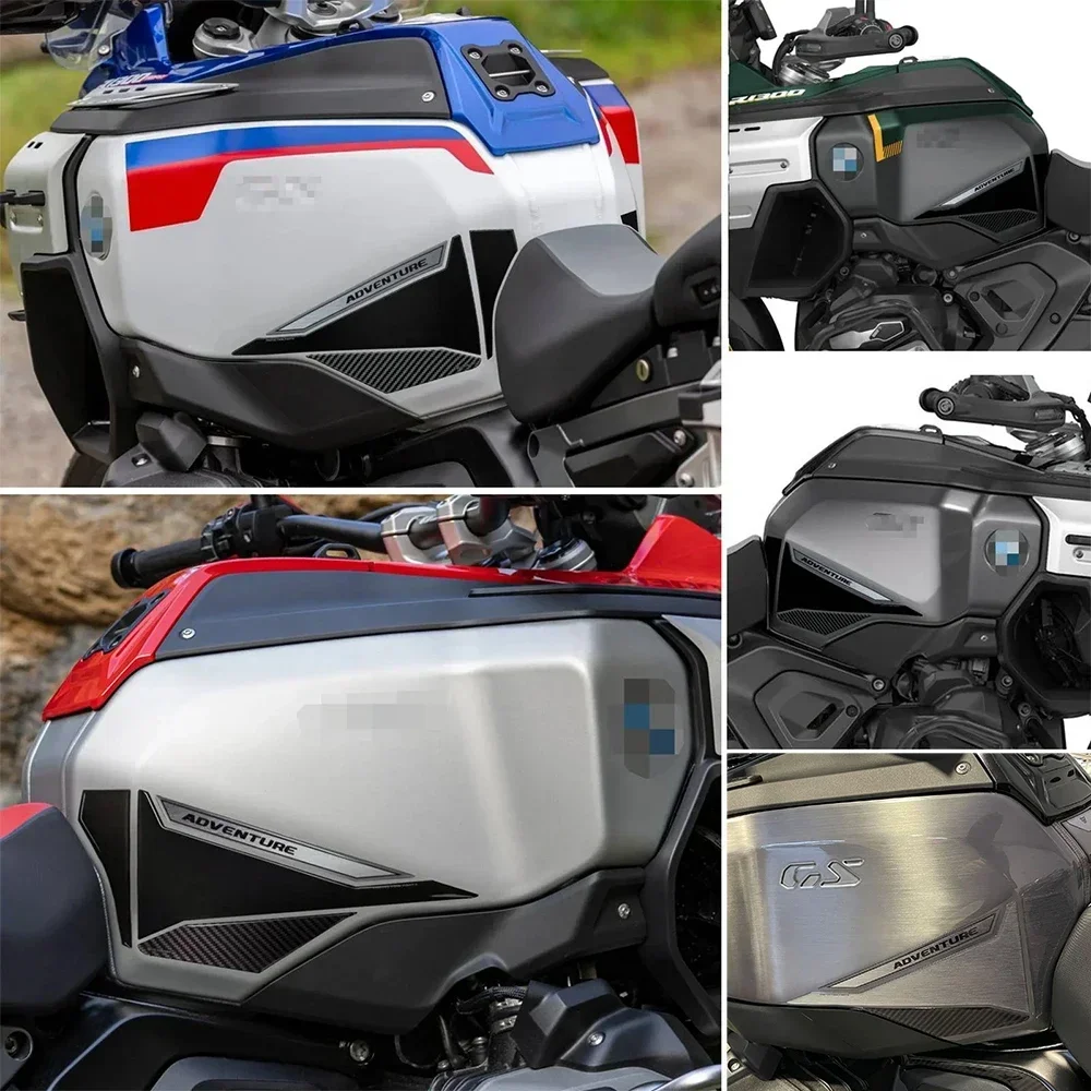 For BMW R1300 GS Adventure Option 719 Karakorum Racing Red Triple Black Motorcycle Fuel Tank Protector Anti-slip Mat 3D Sticker