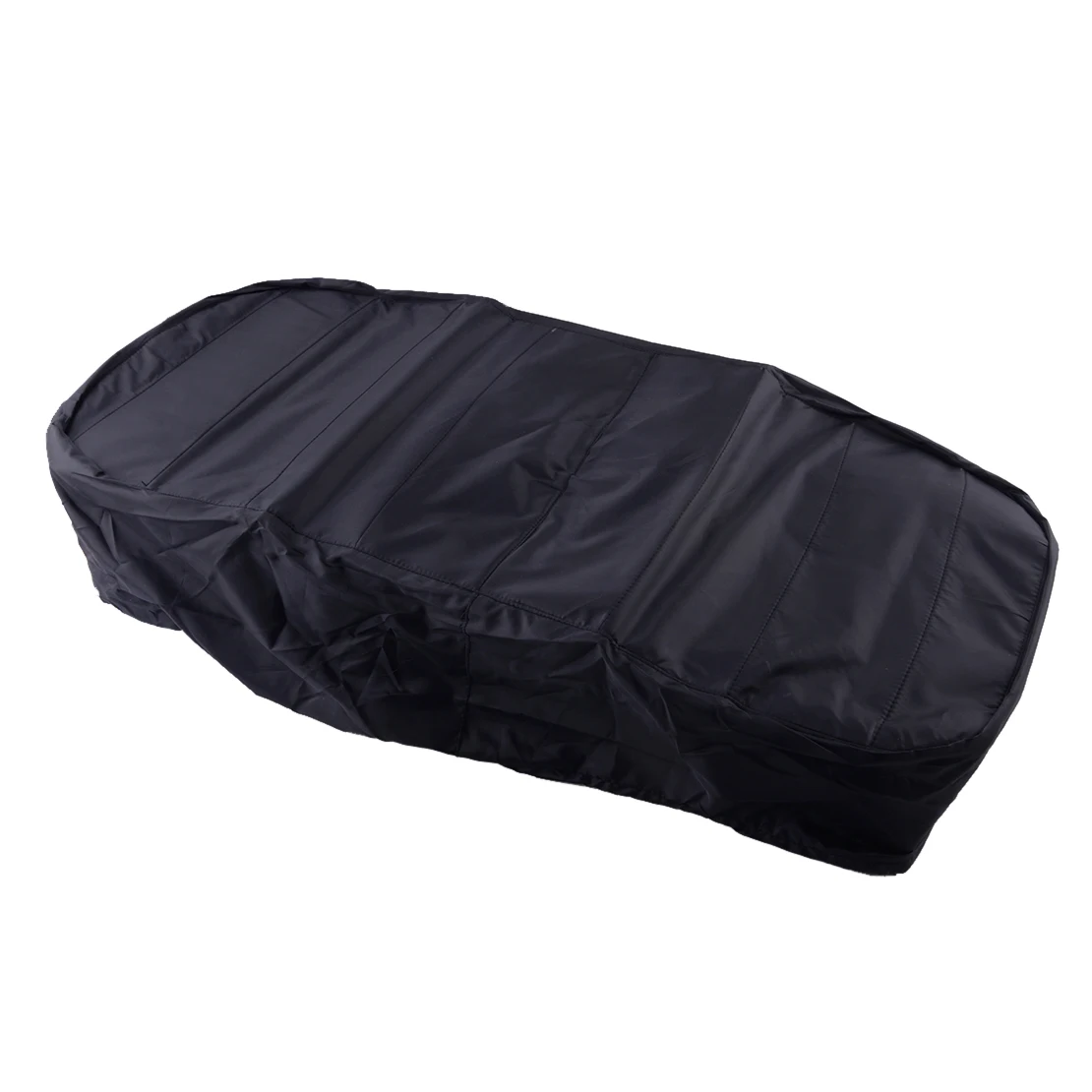 Universal Black Heavy Farm Forklift Riding Tractor Lawn Mower Seat Cover Padded Comfort Pad Backrest Protector Accessory