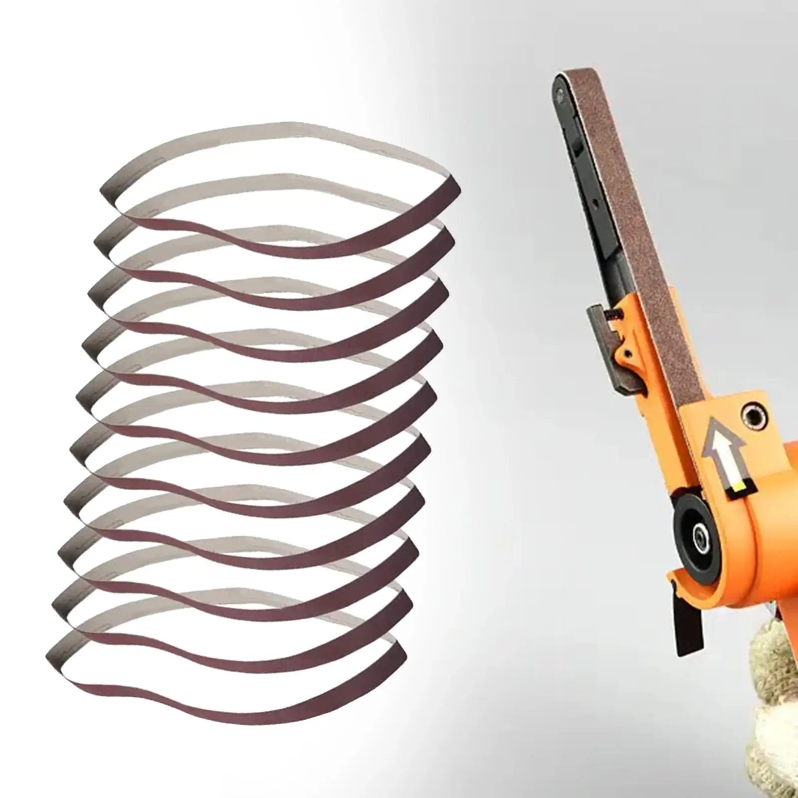 10x meuleuse d'angle Machine ceinture outils de travail du bois Machine Portable courroie de tuyau