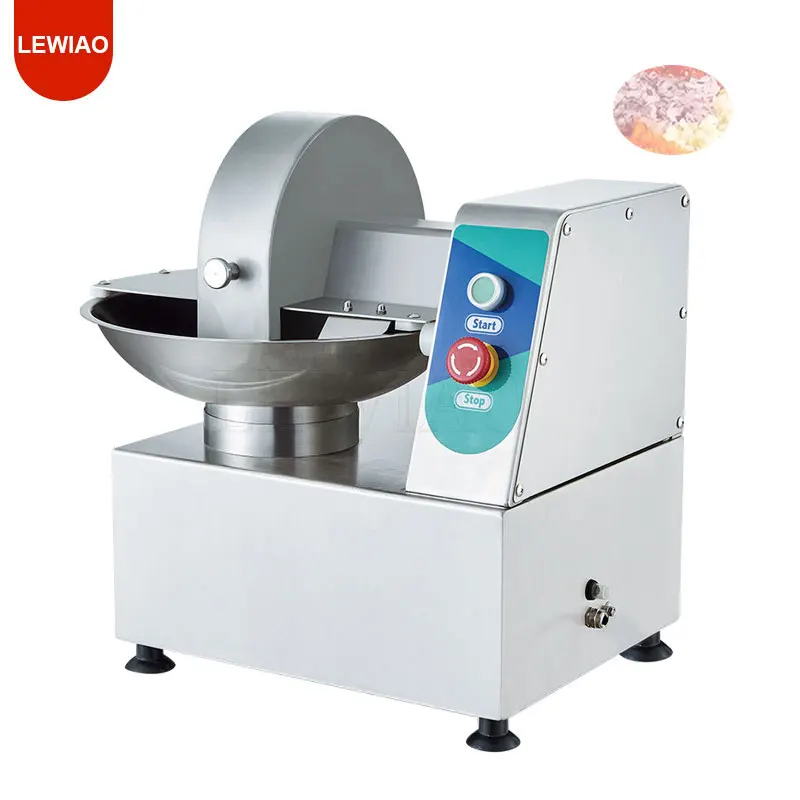 Electric Meat Grinder Food Processor Vegetable Chopper Slicer Machine Meat Slice Machine For Restaurant Butcher Shop Kitchen