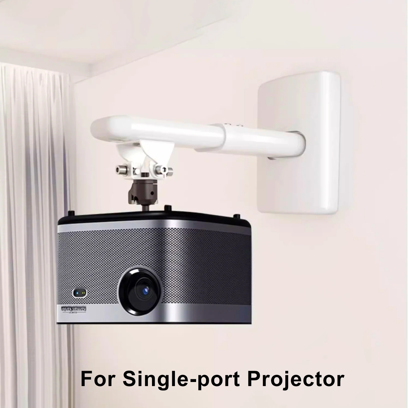 Projector Tilt Ceiling Support Projector Horizontally Suspended Headrest Adjustable Anti Shake for XIAOMI N1 and More Projector