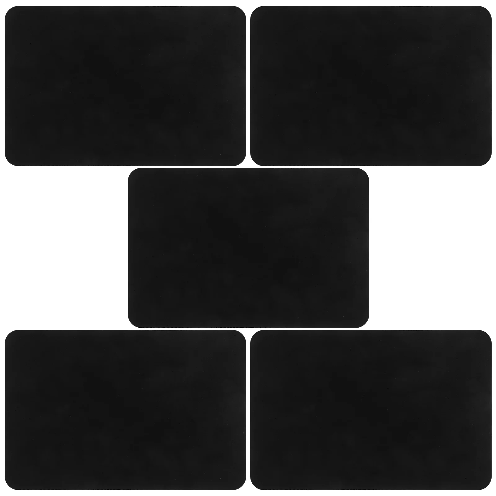 

5 Pcs Mirror Cleaner Record Cleaning Cloth Vinyl CD Player Album Black Dust Remover