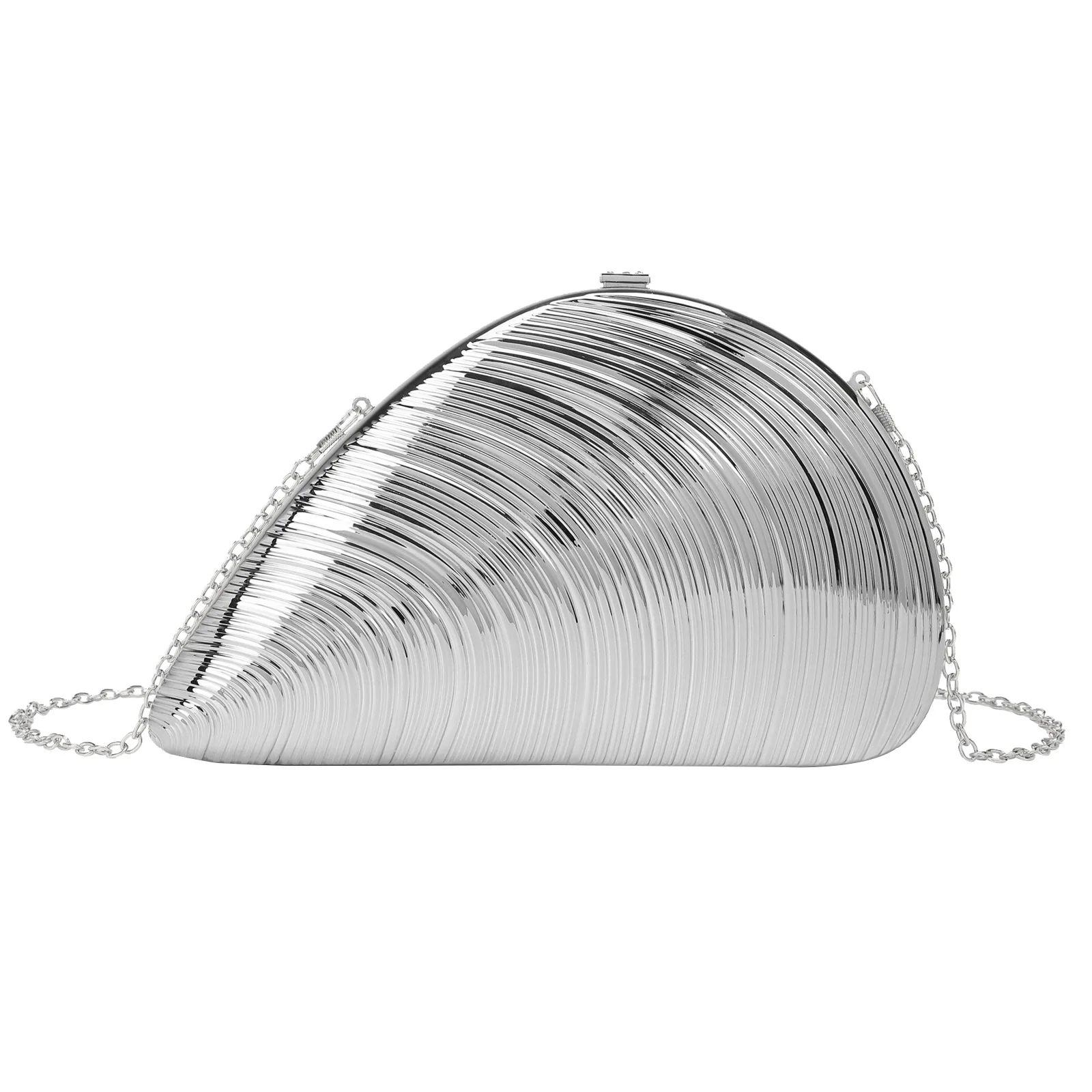 

Stylish Creative Heavy - Work Shell Acrylic Handheld Evening Bag Cross - Body Bag for Fashion Ladies High - End and Niche Appeal