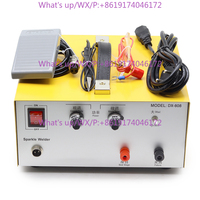 The new DX-808 80A handheld pulse spot welder is suitable for welding gold silver platinum and other metals.