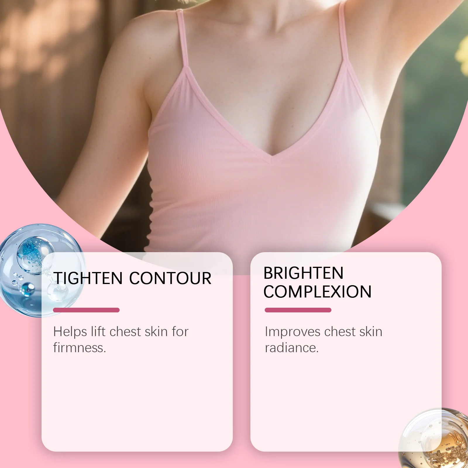 Aanscherping Borstcrème Stick Uitbreiding Verstevigende Groei Vorm Borst Hydraterende Voeden Glans Massage Verbeteren Losse Huidverzorging