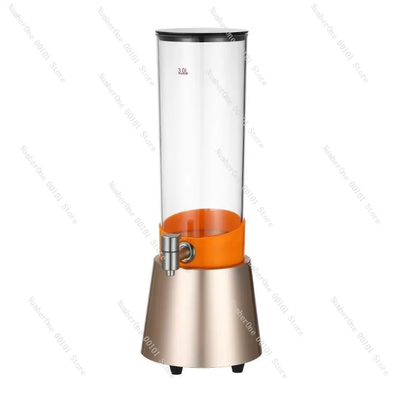 3L Draft Beer Keg | Luminous Beer Keg Container | Bar Commercial | Phantom Beer Cannon
