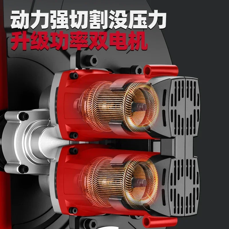 

Double Motor Wall Puncher Track Door Cutting Machine Wall Concrete Slotted Cutting