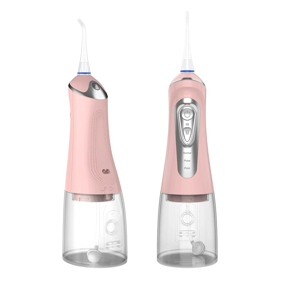 

9 Modes Oral Irrigator USB Rechargeable Water Floss Portable Dental Water Flosser Jet 320ml Irrigator Dental Teeth IPX7 Cleaner