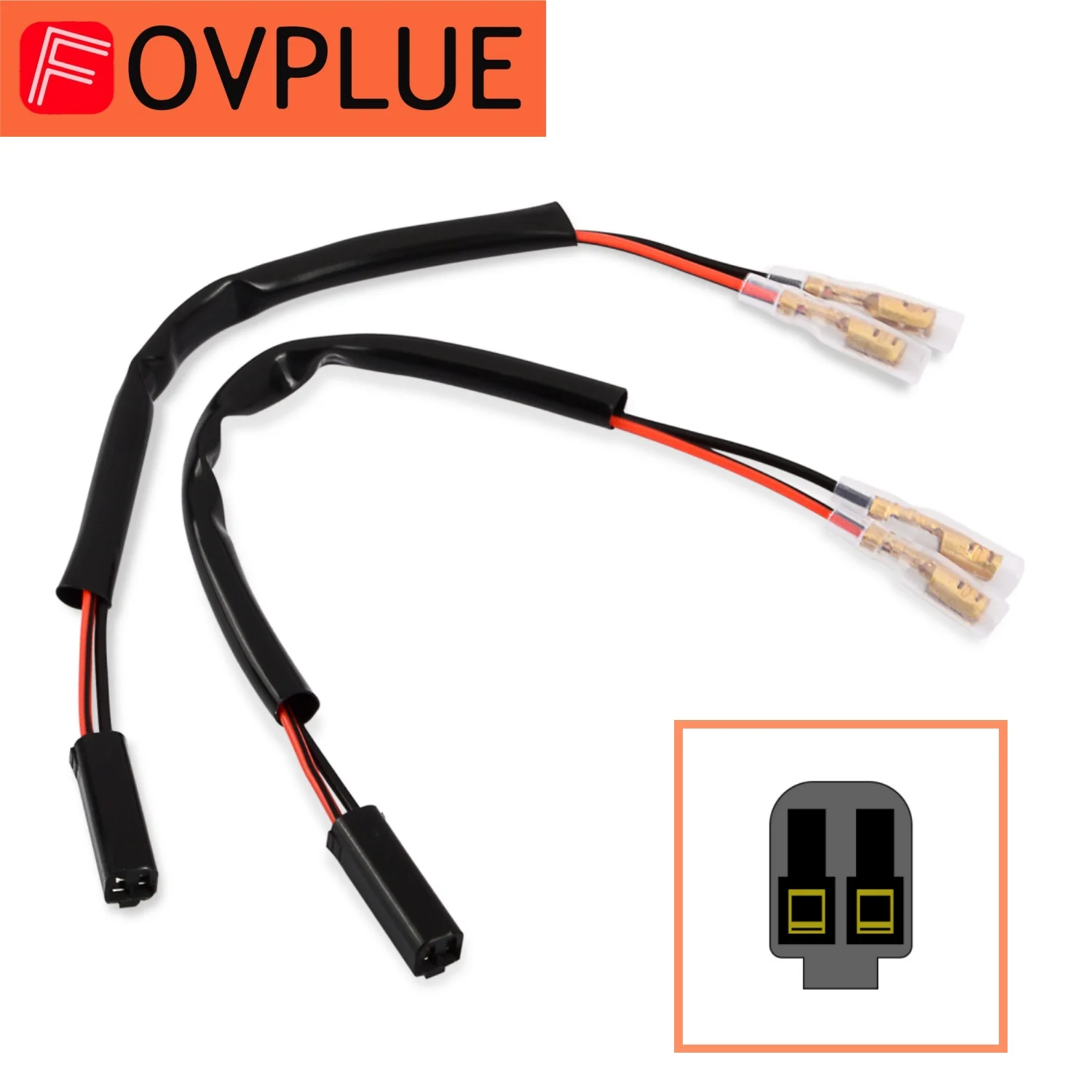 Motorcycle Turn Signal Plug Connector Adapter Cable Wiring For Suzuki GSX1300R Hayabusa GSXR GSXR600 GSX-R 750 GSX 600 1997-2012