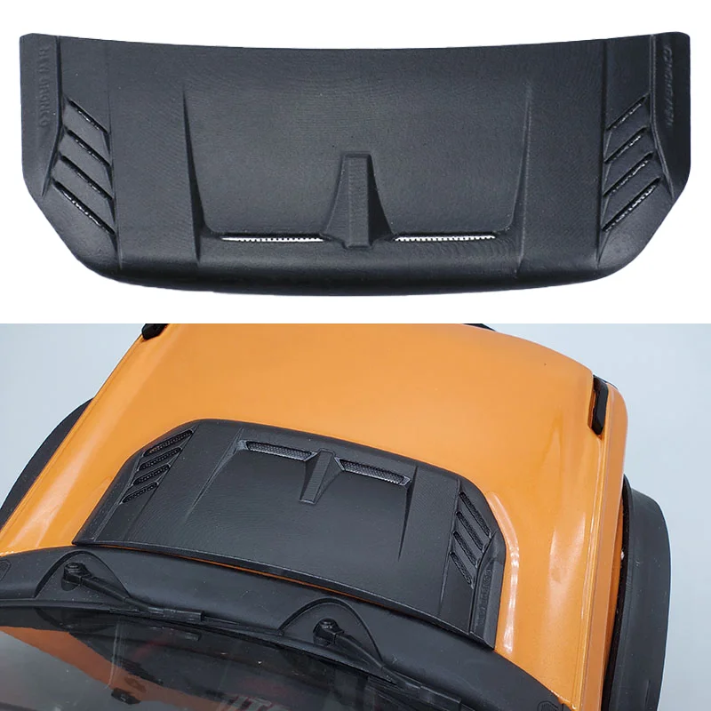 Simulation Hood Scoop Bonnet Ven for 1/10 RC Crawler Car Traxxas TRX4 NEW BRONCO DIY Parts