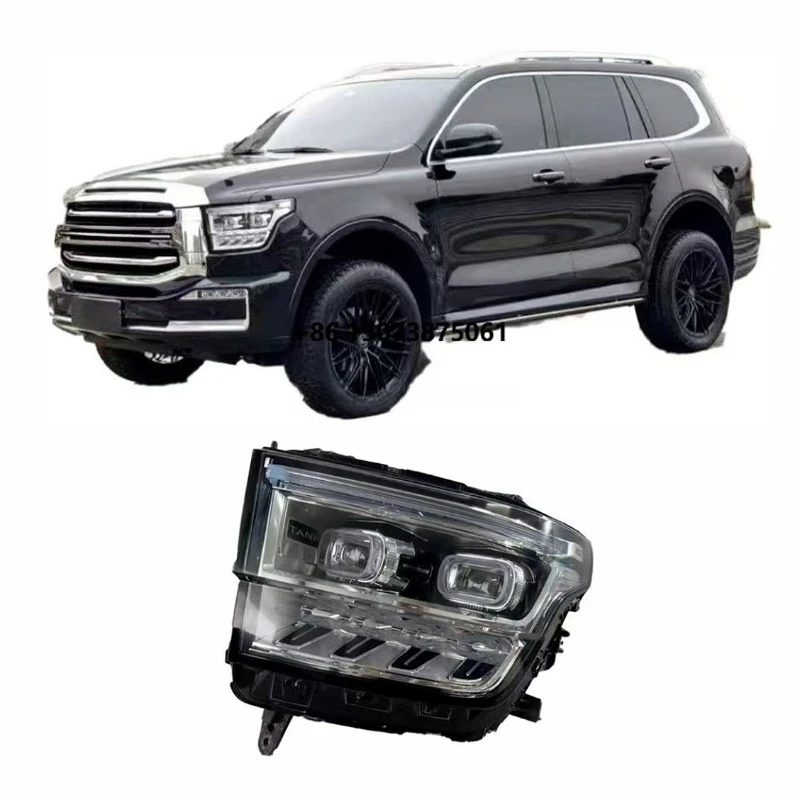 Top-selling product in 2025 Original LED Headlight Assembly for  500 Auto Parts Left and Right Headlights Car Bumpers