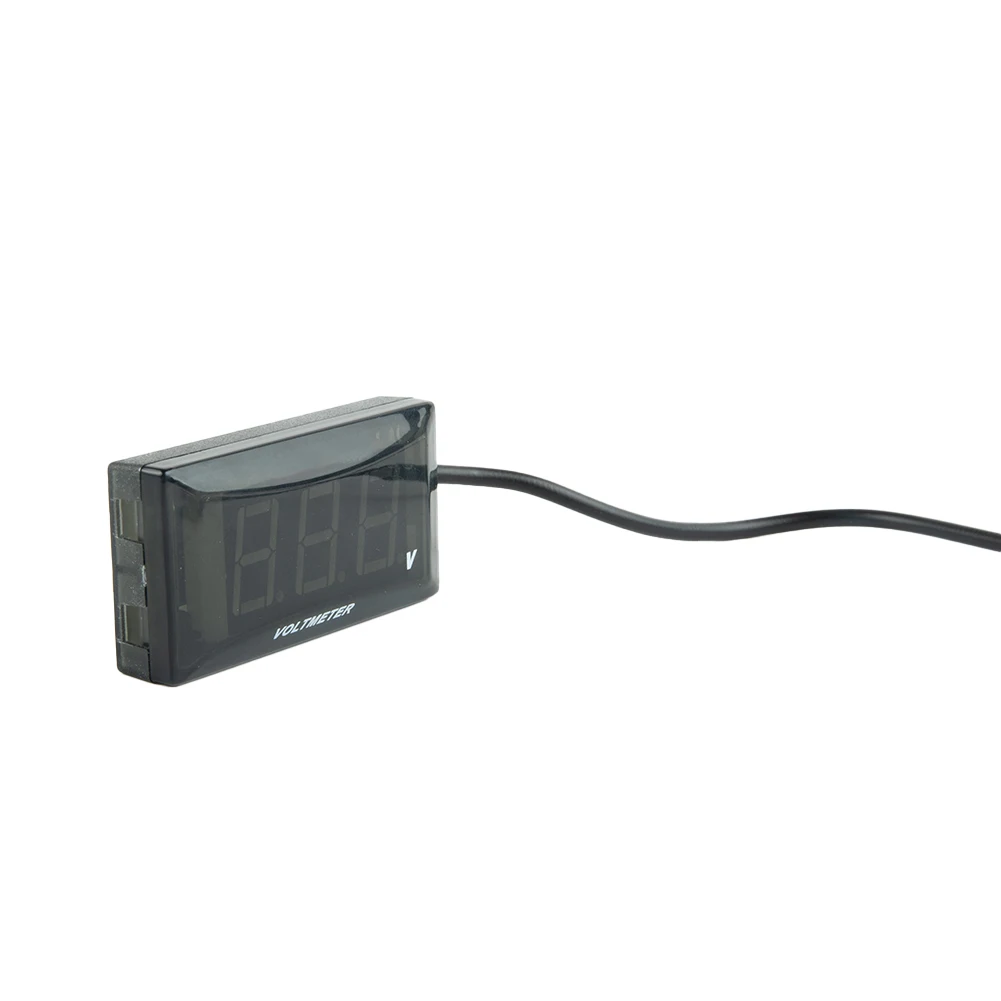 

Good Lightness Low Power Consumption Digital Voltmeter Monitor 12V LED Panel Volt Substation Automation Motorcycles