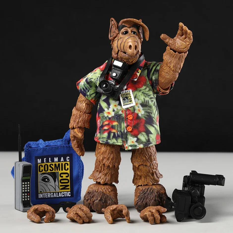 NECA ALF Ultimate Cosmic Con Collection Action Figure Toy Decoration Model