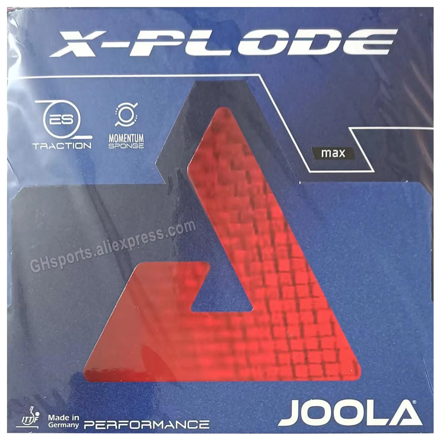 

Joola EXPRESS X-plode (Speed & Spin) Table Tennis Rubber Pimples In Ping Pong Rubber With Sponge