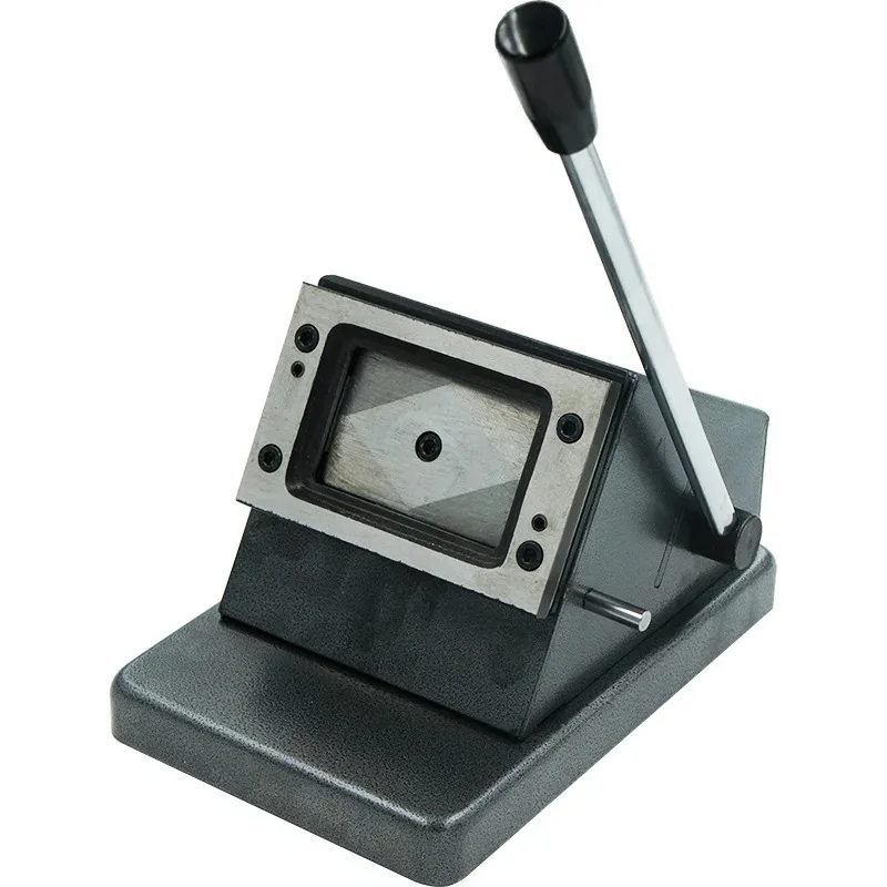 Manual Business ID Card Cutter Machine PVC Die Card Cutter