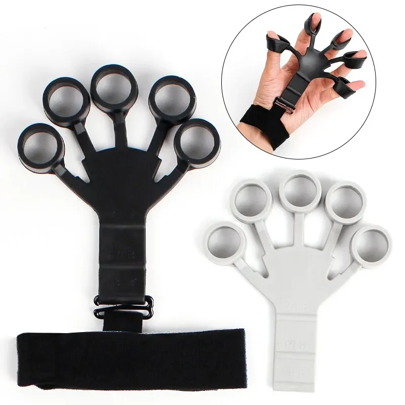 Finger Grips Finger Trainers Guitar Finger Trainers 6 Resistance Levels Recovery Physical Tool Handstarker for Patients