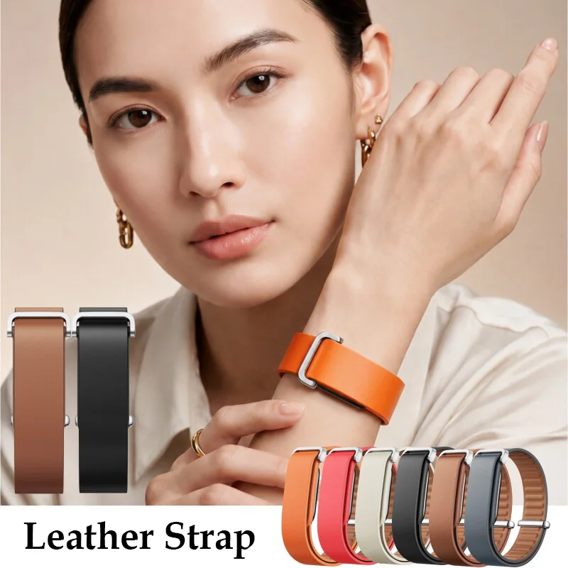 Hochwertiges Lederarmband für Google Fitbit Air Smartwatch Zubehör Sport Komfort Ersatzarmband Correa für Fitbit Air