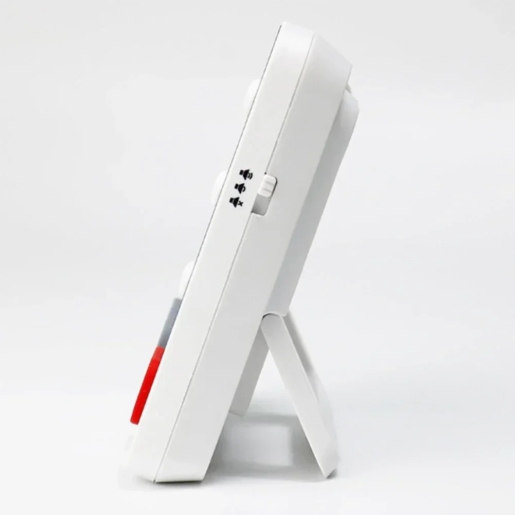 1PC 3 Channels Kitchen Timer With Large Display Magnetic Back Positive Countdown ABS Material Kitchen Timer LCD Display