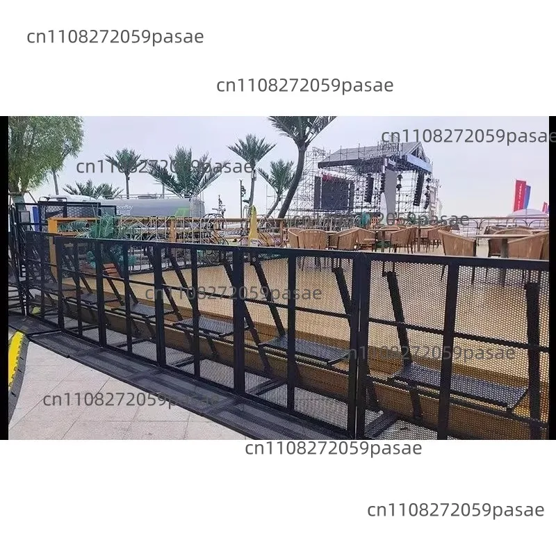 

Fence guardrail concert anti-collision isolation net impact anti-collision performance folding fence