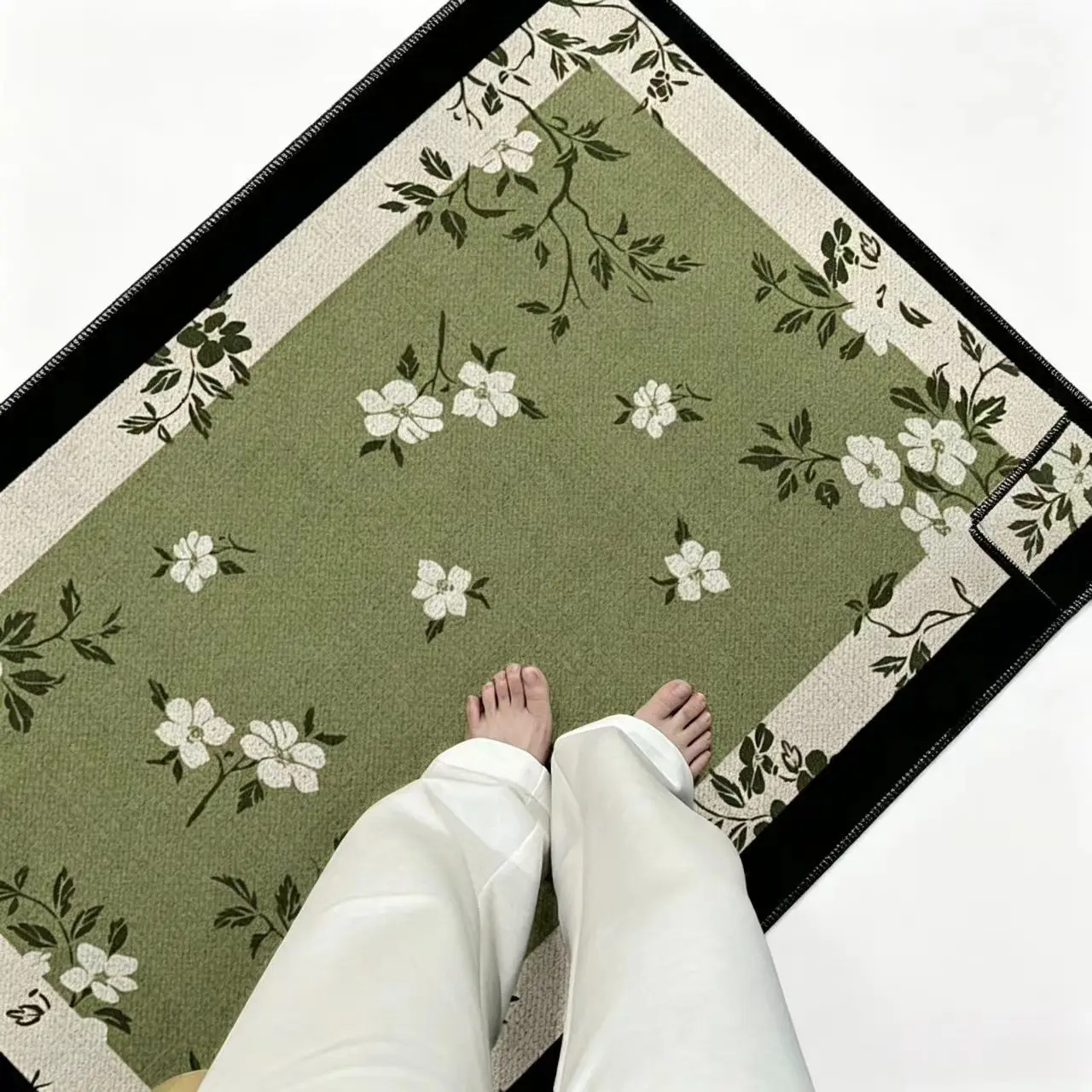 Home Use Dirt-Resistant Easy-to-Clean Entryway Doormat Dust-Catching Dirt-Trapping Non-Slip Mat for Door