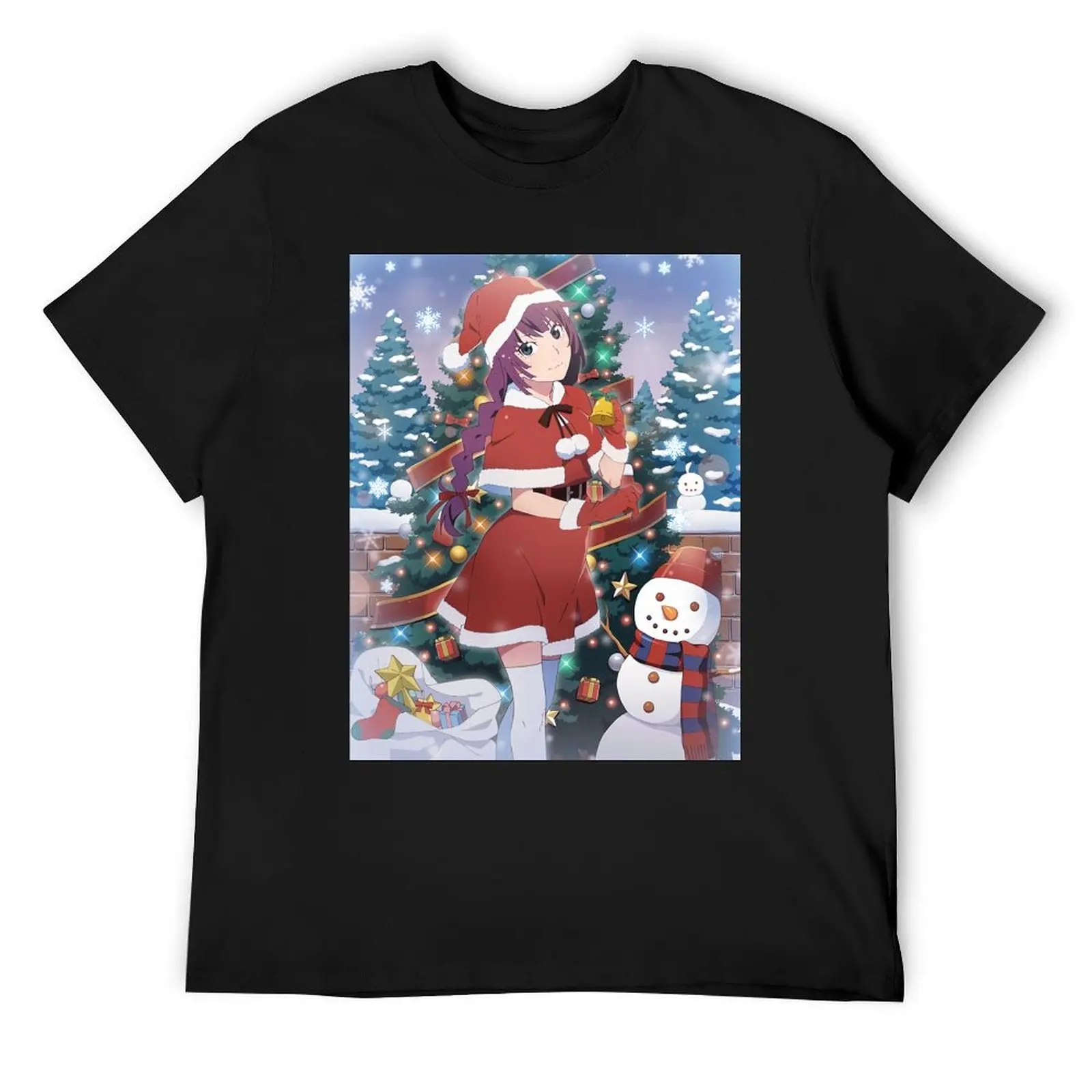 

Hitagi Christmas T-Shirt topping plus size clothes man t shirt animal prinfor boys Men's clothing