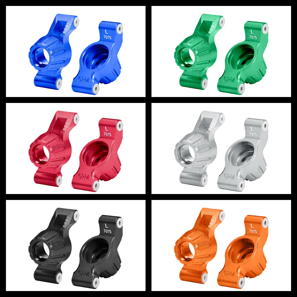 

GPM Alloy 7075 Rear Stub Axle Carriers TRAXXAS 1/10 Maxx W/Widemaxx Maxx Slash