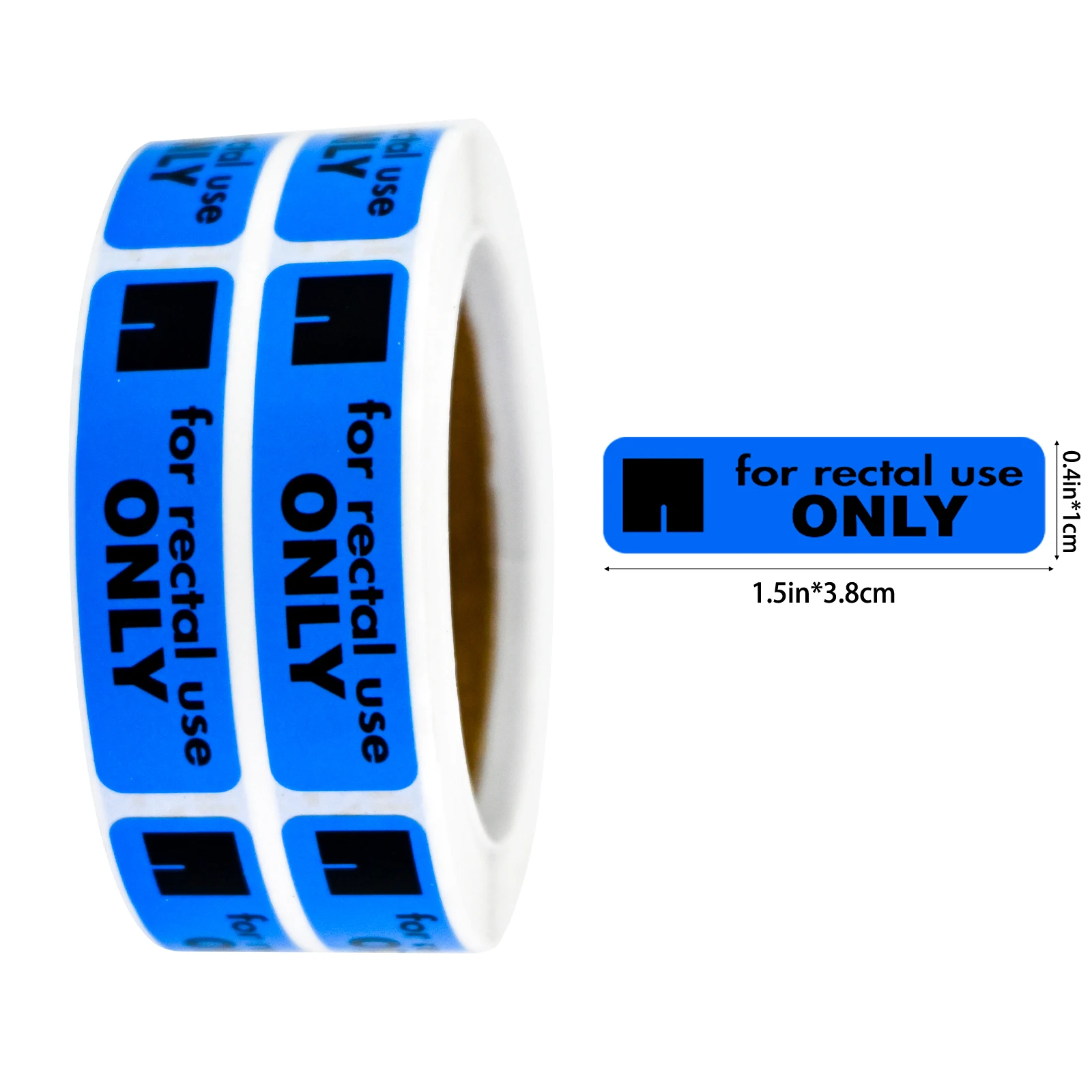 500Pcs-0.4*1.5In/1*3.8Cm Stickers Indicating 