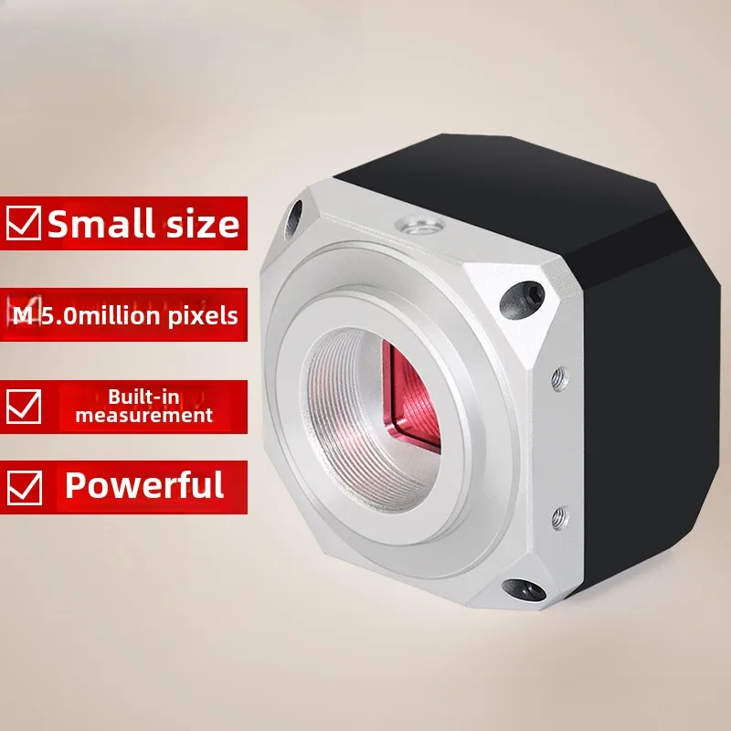 Small volume high definition 5 million pixel HDMI/USB industrial camera CCD microscope camera high speed 60 frames per second