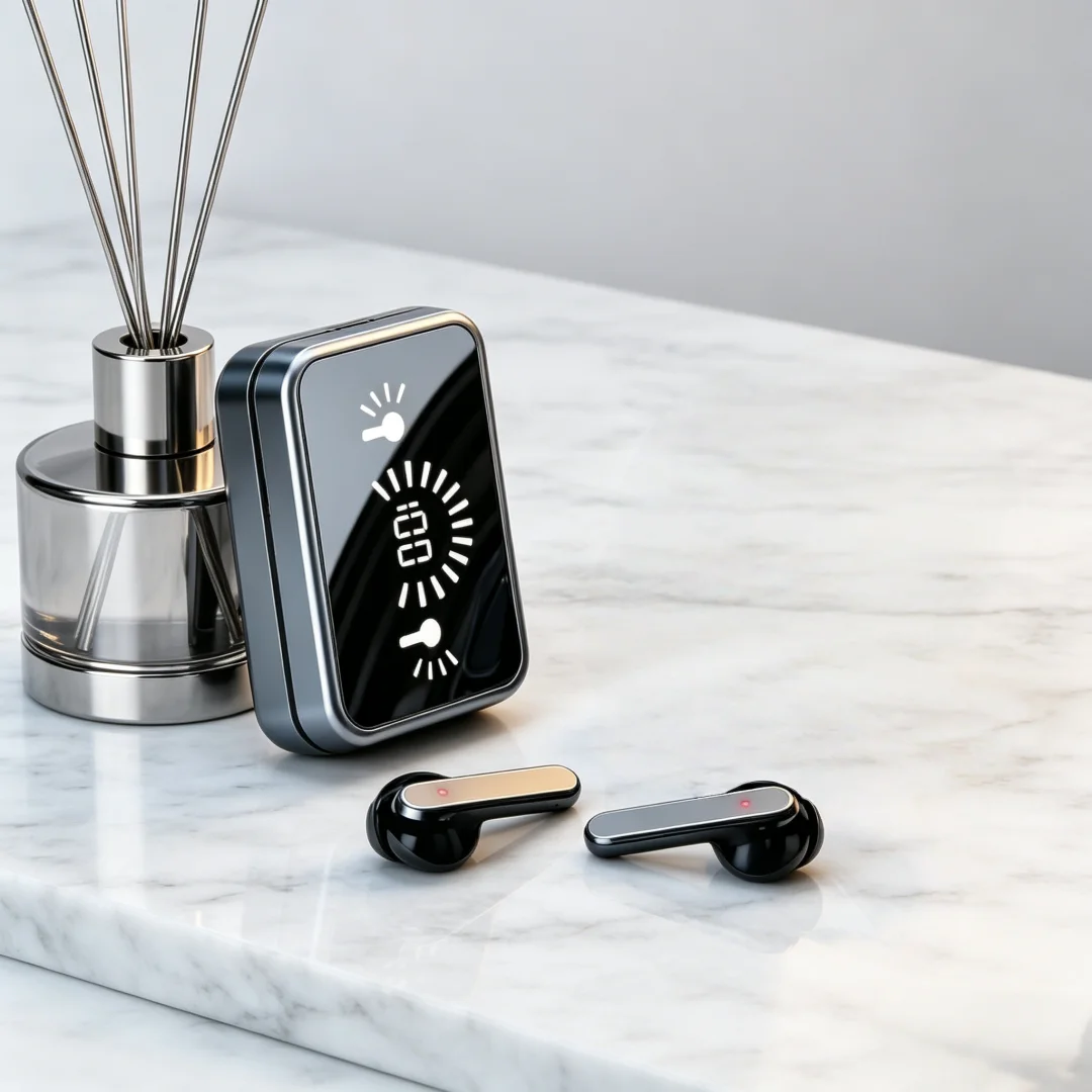 TWS Bluetooth-Compatible Earphones Stereo Sport Headset Wireless Headphone apply to smartphones