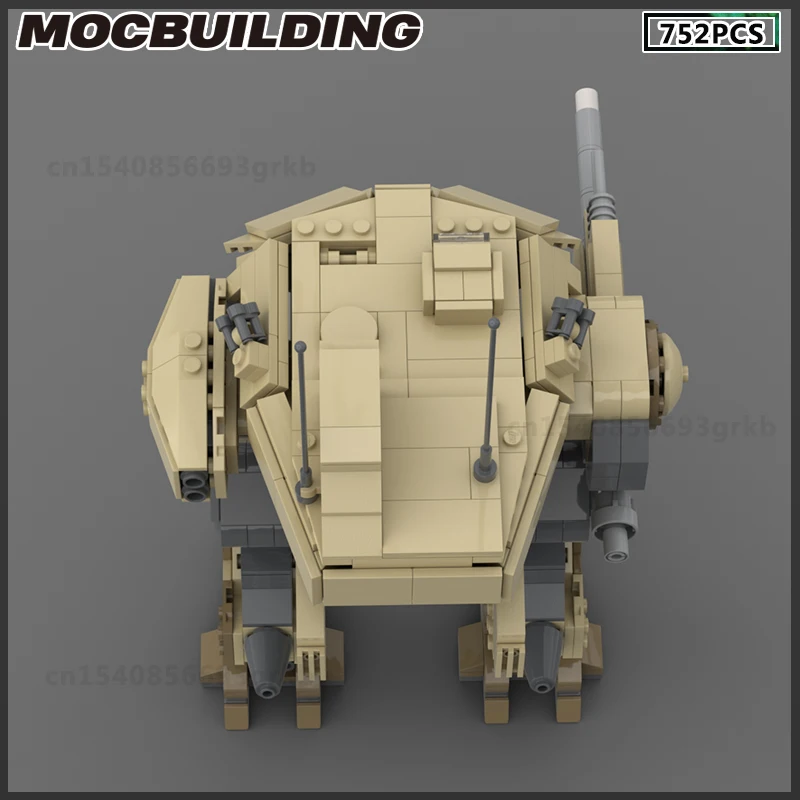 MOC Building Blocks Walker Battle Robot Model DIY Bricks Assembling Toys Set Military Series Christmas Gifts Birthday Present