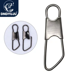 DNDYUJU 50-100pcs Carbon Steel Fishing Connector Fishing Lure Snap Fishing Bearing Rolling Swivel Pin Tackle Fishing Hook Tools