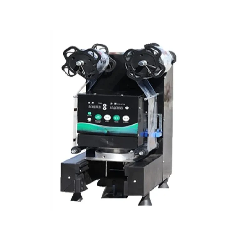 Tea Cup Sealing Machine/ Plastic Milk Tea Cup Sealing Machine Juice Cup Sealer