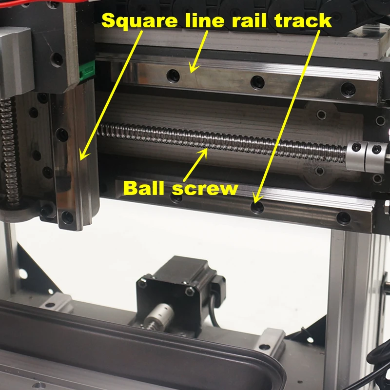 LYBGA Holzschnitzmaschine Graviermaschine DIY CNC 3020F Router Gravur-, Bohr- und Fräsmaschine – Detail 10