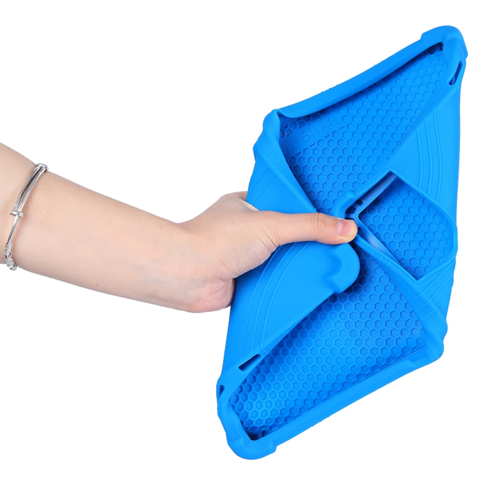 Weiche Silikon-Tablet-Hülle für Teclast T65 Max, 33 cm, verstellbar, mit mehreren Winkeln, Ständerabdeckung, stoßfeste Schutzhülle für Kinder, sicher