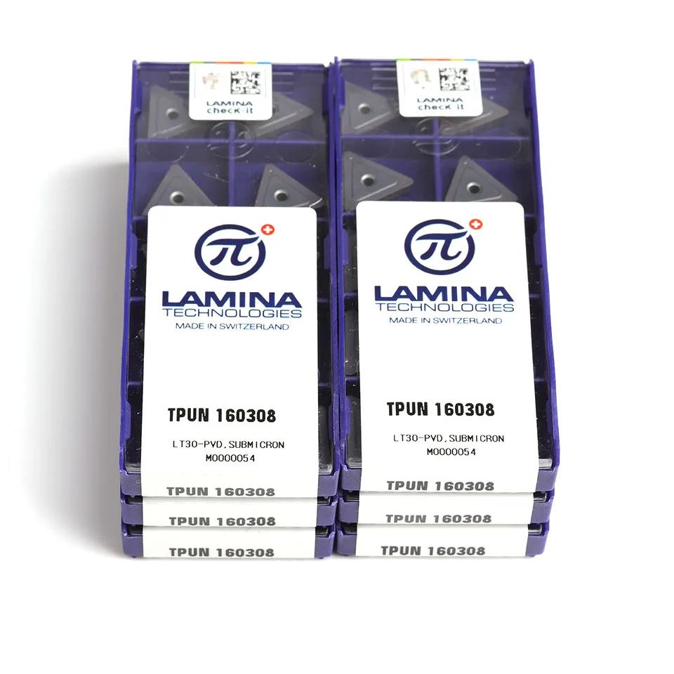 TPUN160308 LT30 LAMINA originale inserto in metallo duro di alta qualità inserto in metallo duro tornio per utensili tornio lama per utensili
