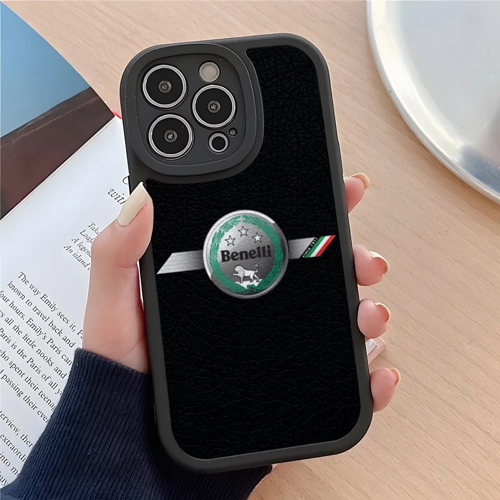 Cool motorcycle Phone Case 2024 For iPhone 16 15 14 11 12 13  lambskin silicone Pro Max Mini X XR XS 7 8 Plus cover