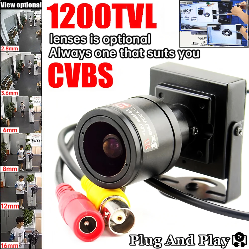 

Мини зум CCTV камера 2,8 мм-12 мм 1200TVL HD зум ручной фокусировки Djustable Объектив металлический безопасности видеонаблюдения vidicon микро видео