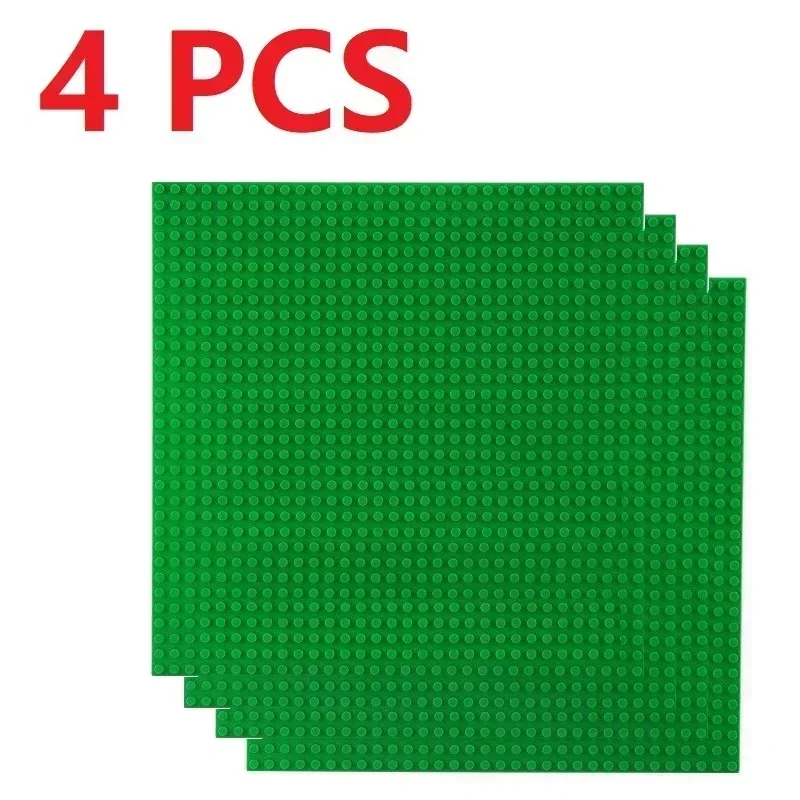 4 Stücke Blöcke Grundplatten 32x32 16x32 Klassische Grundplatten Bausteine DIY Kunststoff Montage Kompatibel Alle Marken Stadt Spielzeug