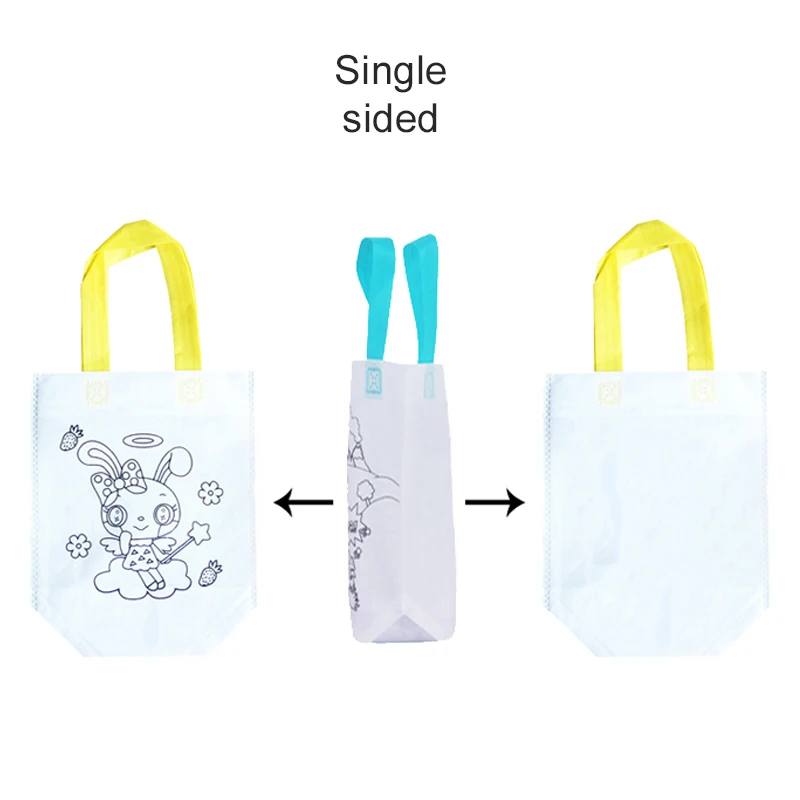 Graffiti Tote Bags Bulk Pack, Multipurpose Storage Bags for Painting Classes, Team Building Events & Student Incentives TMZ